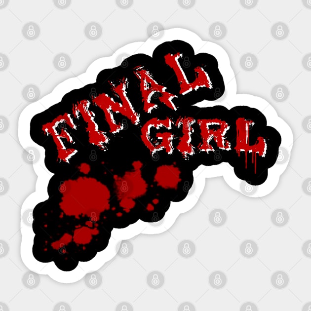 FINAL GIRL Sticker by VixxxenDigitalDesign